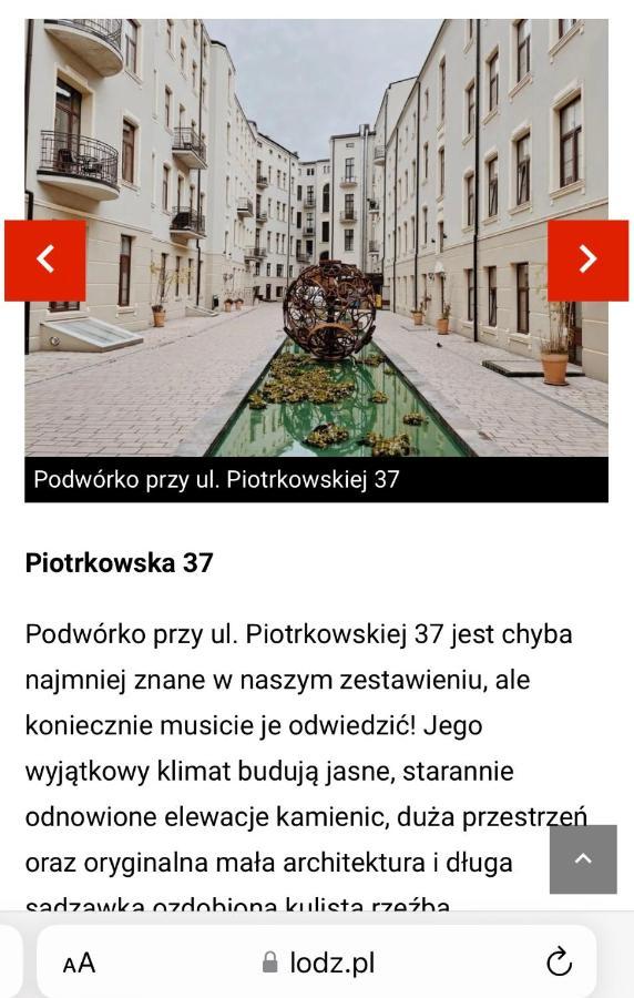 Sweet Dreams Piotrkowska Apartment Лодзь Екстер'єр фото